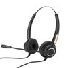 Call Center Headset, Head-Mounted Telephone Headphone RJ9 with Noise Cancelling