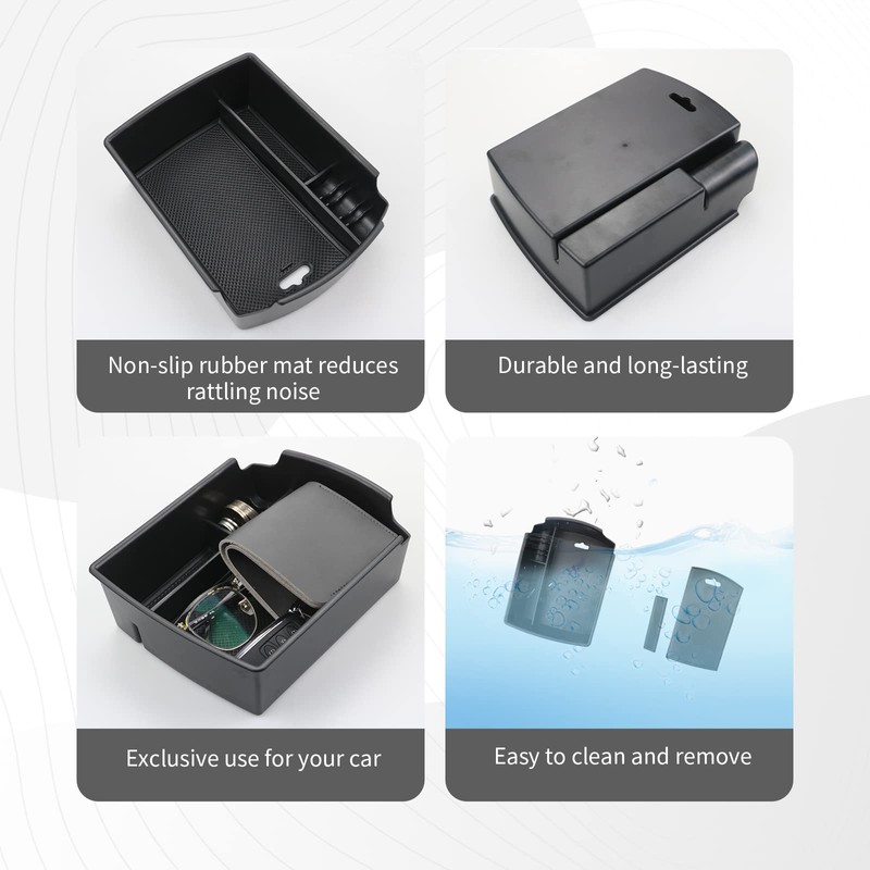 CDEFG Center Console Organizer for 2020 2021 2022 2023 2024