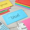 100 Pack Colorful Money Envelopes for Cash, Payroll, Money Saving,