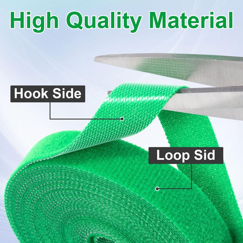 HINZIC 1 Roll Green Plant Tape 16.4 Ft × 0.57