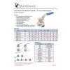 DuraChoice 1/2" Stainless Steel (316) 3-Way Ball Valve - L