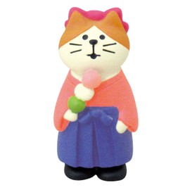 Deco Corporation ZSA-79015 Concombre Haikara Cat 1.0 x 1.0 x 2.1 inches (26 x 25 x 53 mm)