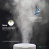 ASAKUKI 300ML Essential Oil Diffuser, Quiet 5-in-1 Premium Humidifier, Home