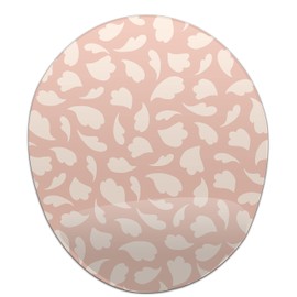 Bonamaison, Ergonomisches Mauspad mit Handgelenkauflage, Digital Bedruckt Mauspad Anti-Sehnenscheide Probleme, rutschfeste Unterseite, für Büro und Zuhause, Größe: 20x23 cm