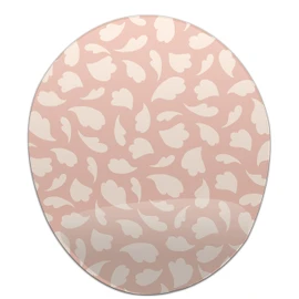 Bonamaison, Ergonomisches Mauspad mit Handgelenkauflage, Digital Bedruckt Mauspad Anti-Sehnenscheide Probleme, rutschfeste Unterseite, für Büro und Zuhause, Größe: 20x23 cm