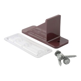 Color 50 Qty Commercial Bulk Pack (Snow Guards, Perfect Seal Gaskets & Screws) - Stop Snow from Sliding Off Your Metal Roof Snow Guard Block Stops Breaks (Burgandy)