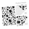COHEALI 3pcs Card Making Embossing Folders Stencil Decorative Background Dies