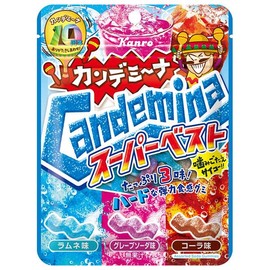 Kanro Candemina Gummy Super Best 2.5 oz (72 g) x 6 Bags x 2 Cases