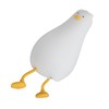 Duck Sleep Lamp Silicone Cute Animal Shaped USB Rechargeable Mini
