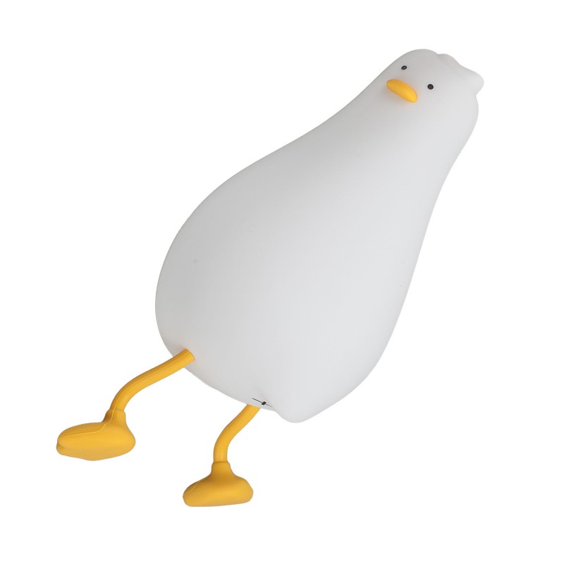 Duck Sleep Lamp Silicone Cute Animal Shaped USB Rechargeable Mini