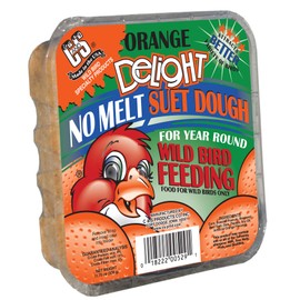 Bulk Buy of 24 C&S Orange Delight No Melt Suet Dough, 11.75 oz. Each