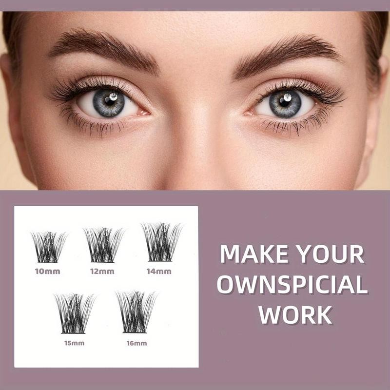 3/2/1SET MAKE UP Eyelash Clusters Kit 168Pcs with Lash Bond
