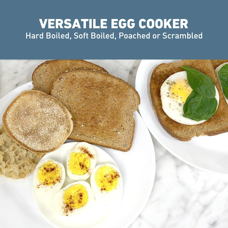 West Bend Breakfast Station 2-Slice Toaster and Egg Cooker/Poacher with