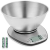 BAGAIL BASICS Electronic Kitchen Scale Premium Large Display Backing Scale