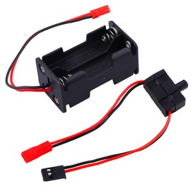 Hobbypark AA Battery Holder & On/Off Switches for RC Models