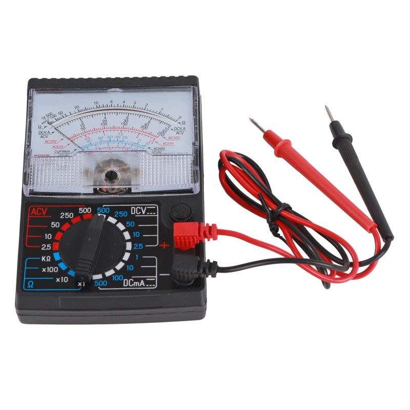 Yctze Analog Multimeter Multitester - AC/DC Voltage Resistance Tester, Voltmeter
