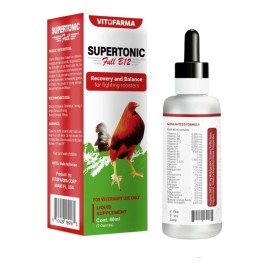 Vitofarma Supertonic Completo B12 Para Gallos 60ml