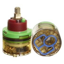 HC180 Shower/Bath Faucet Cartridge - Ceramic Shower Single Lever Cartridge Replacement - Kit For Knob Replacement, Shower Valve Repair, Plumbing & Improvement Bathroom Sink Faucets & Parts - 40mm