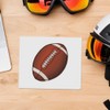 2 x 'Rugby Ball' Microfibre Lens/Glasses Cleaning Cloths (LC00032543)