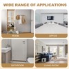 MECCANIXITY Magnetic Door Stoppers Stainless Steel Door Stops, Wall Floor