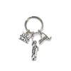 New York theme keychain. Includes Includes New York State, New