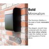NACH Mailboxes for Outside Wall Mount, 12 x 4.5 x