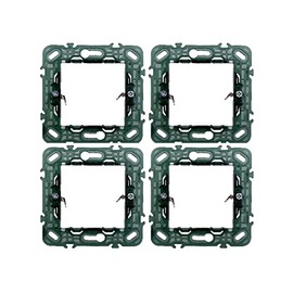 Support Compatible with Vimar Plana (4, 2 Modules/Seats)