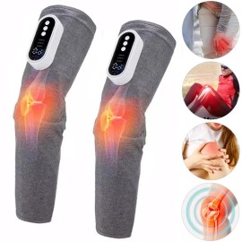 Pair Leg Massager for Circulation, Air Compression Calf Massager with Heat Gift