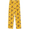 Outerstuff Youth Los Angeles Lakers Pajama Knit Pants (Small (8)) Gold