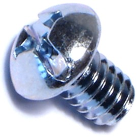 Hard-to-Find Fastener 014973236786 Combo Round Machine Screws, 1/4-20 x 3/8, Piece-100