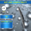 Gavimnal® 10" Rear Windshield Wiper Blade Replacement for Honda CR-V