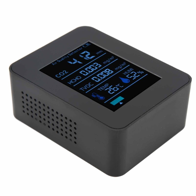 ZNAZ2CO3TB Bluetooth Air Quality Detector 5 in 1 Multifunctional CO2