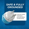 OREI Denmark Power Plug Adapter with 2 USA Inputs -