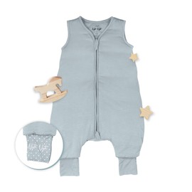 Nyte Nyte Baby - 1.0-TOG Breezy, 6-12 Months, Sleeveless Sleep Sack, Soft Baby & Toddler Sleeping Sack, Breathable Sleep Sack with Adjustable Feet Cuffs & Anti-Slip Grip