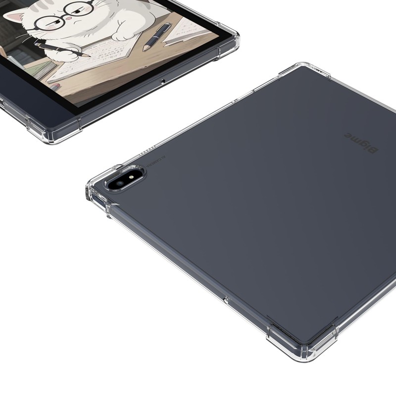 BOZHUORUI Case for Bigme B7 Pro/Bigme B7,Clear Soft TPU Back