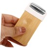 BIUDECO Jade Roller Facial Massage Tool Natural Wood Portable Skin