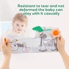 JINBOBUBU Soft Baby Cloth Book for Infants 0-12 Months |