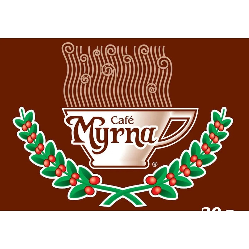 1 Sobre De Café Myrna Tostado Mezclado Con Azúcar 20g