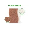 Natural Sponges Non-Scratch Scrub Sponges kitchen Zero Scratch Safe Dishes