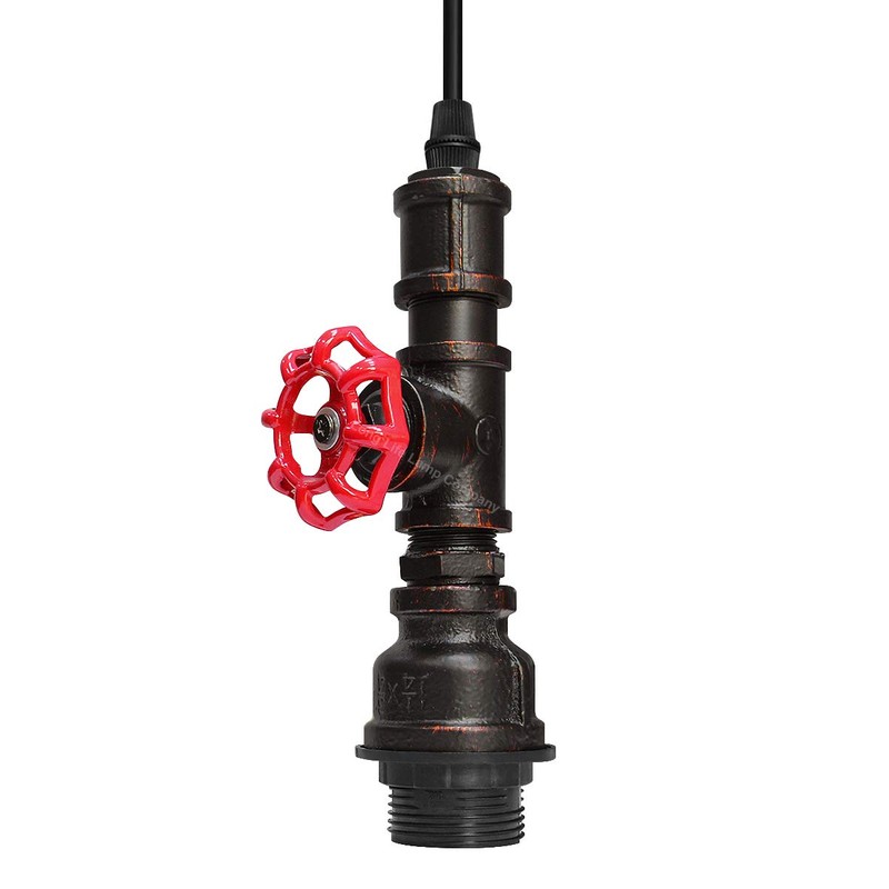 Long Life Lamp Company Industrial Steampunk Pendant Light Rustic Metal