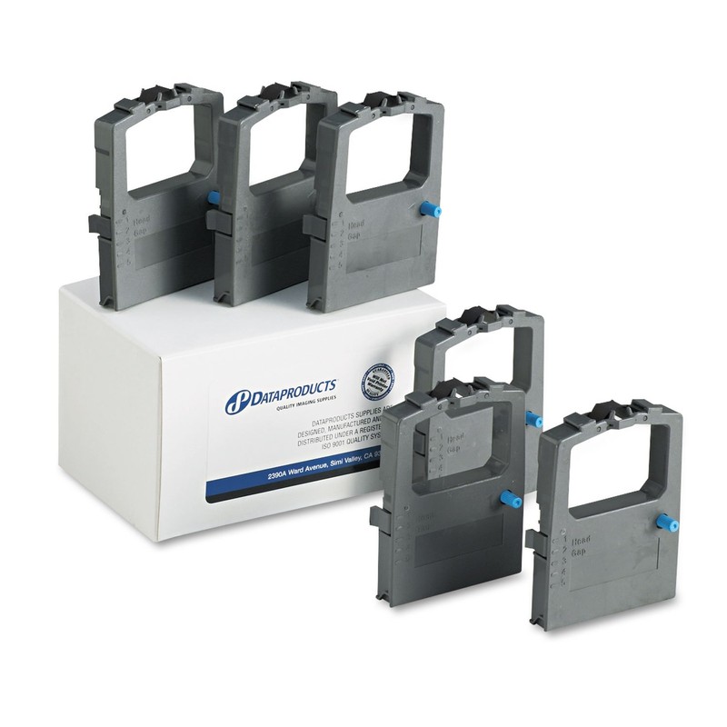Compatible Processing Ribbon for Okidata 182/320/390 (6-Pack)