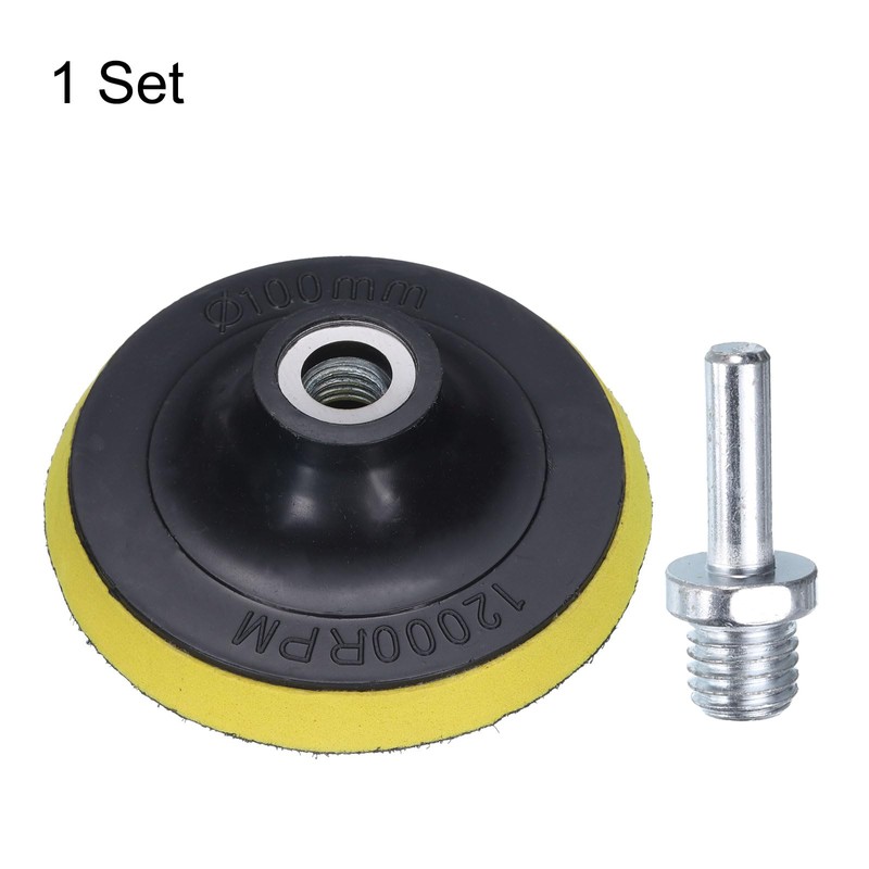 sourcing map 4 Inch Hook and Loop Sanding Disc Pads