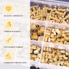 Swpeet 525Pcs Gold TC-1 TC-A TC-B TC-C TC-T Non-Insulated U