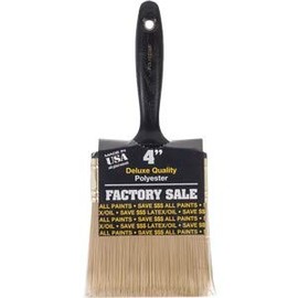 Wooster P3974 4" Factory Sale Polyester Paint Brush - 12ct. Case