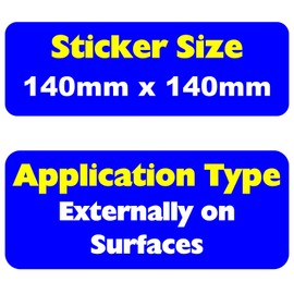 1 x Sticker Learner Driver Red L Plate Logo Only Sign Please be Patient Label New Driving Test Bumper Car Motorbike Scooter Vehicle Notice LD2