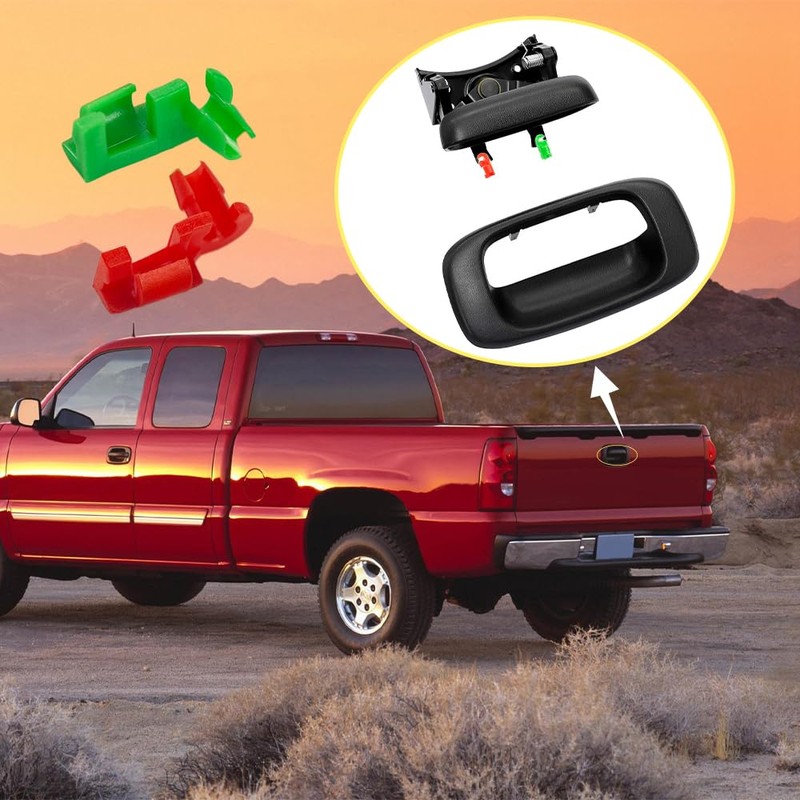 8 Pair Rod Retainer Clips, Left & Right Tail Gate