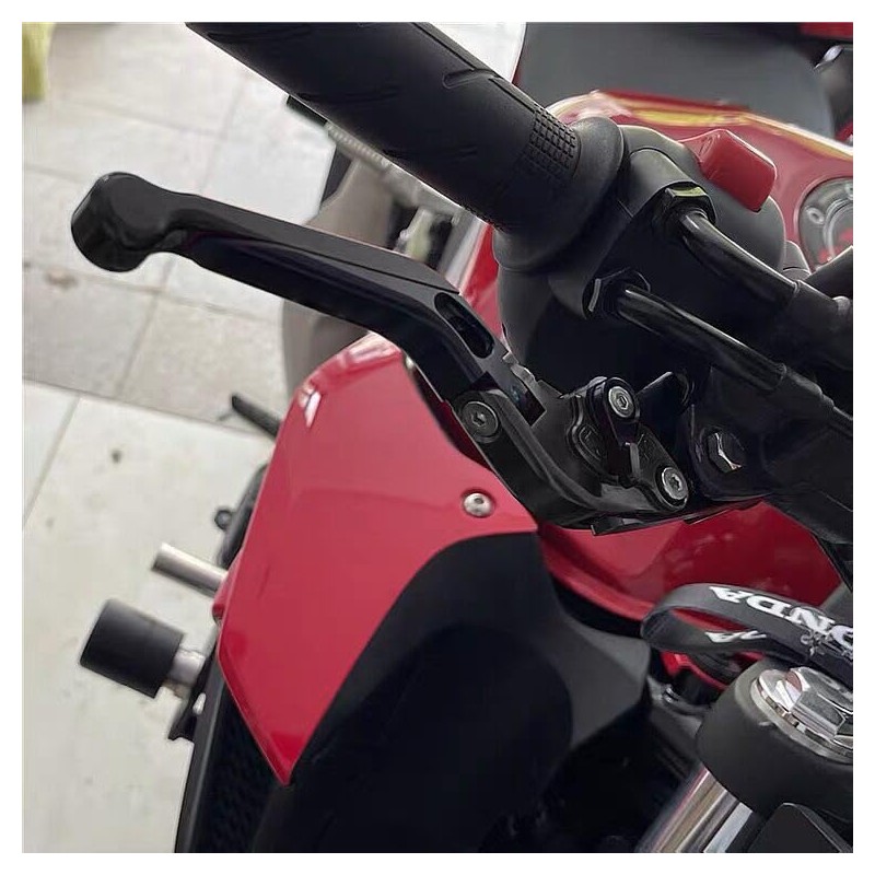LANQIAN Brake & Clutch Levers Set Foldable Extendable CNC Compatible