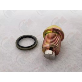 RPM MAGNETIC Oil Drain Plug MDP81 + Metal-Rubber Gasket Washer MR81 for Volvo