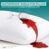 Utopia Bedding Waterproof Throw Pillow Protectors (No Pillow Inserts) with