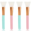 4-Piece Soft Silicone Face Mask Brushes – Ideal for Mud